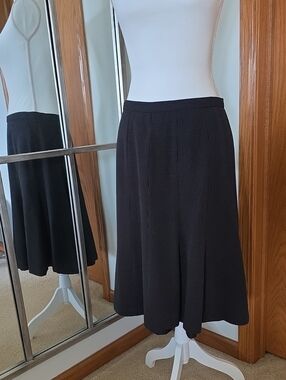 Talbots Italian Wool Polka Dot Skirt